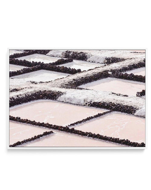 Pink Salt Lakes | Framed Canvas-CANVAS-You can shop wall art online with Olive et Oriel for everything from abstract art to fun kids wall art. Our beautiful modern art prints and canvas art are available from large canvas prints to wall art paintings and our proudly Australian artwork collection offers only the highest quality framed large wall art and canvas art Australia - You can buy fashion photography prints or Hampton print posters and paintings on canvas from Olive et Oriel and have them 