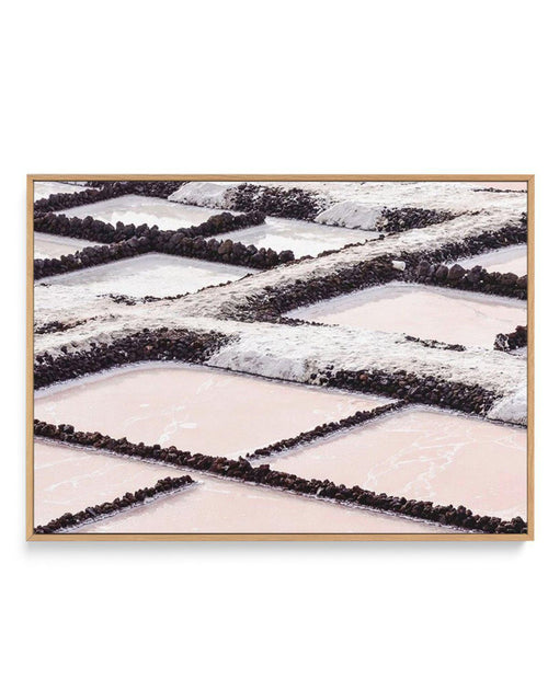 Pink Salt Lakes | Framed Canvas-CANVAS-You can shop wall art online with Olive et Oriel for everything from abstract art to fun kids wall art. Our beautiful modern art prints and canvas art are available from large canvas prints to wall art paintings and our proudly Australian artwork collection offers only the highest quality framed large wall art and canvas art Australia - You can buy fashion photography prints or Hampton print posters and paintings on canvas from Olive et Oriel and have them 
