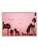 Pink Skies Ahead Art Print-PRINT-Olive et Oriel-Olive et Oriel-A5 | 5.8" x 8.3" | 14.8 x 21cm-Oak-With White Border-Buy-Australian-Art-Prints-Online-with-Olive-et-Oriel-Your-Artwork-Specialists-Austrailia-Decorate-With-Coastal-Photo-Wall-Art-Prints-From-Our-Beach-House-Artwork-Collection-Fine-Poster-and-Framed-Artwork