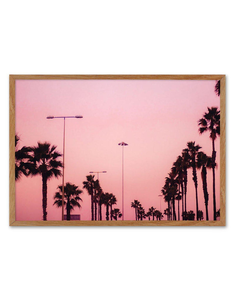 Pink Skies Ahead Art Print-PRINT-Olive et Oriel-Olive et Oriel-50x70 cm | 19.6" x 27.5"-Walnut-With White Border-Buy-Australian-Art-Prints-Online-with-Olive-et-Oriel-Your-Artwork-Specialists-Austrailia-Decorate-With-Coastal-Photo-Wall-Art-Prints-From-Our-Beach-House-Artwork-Collection-Fine-Poster-and-Framed-Artwork