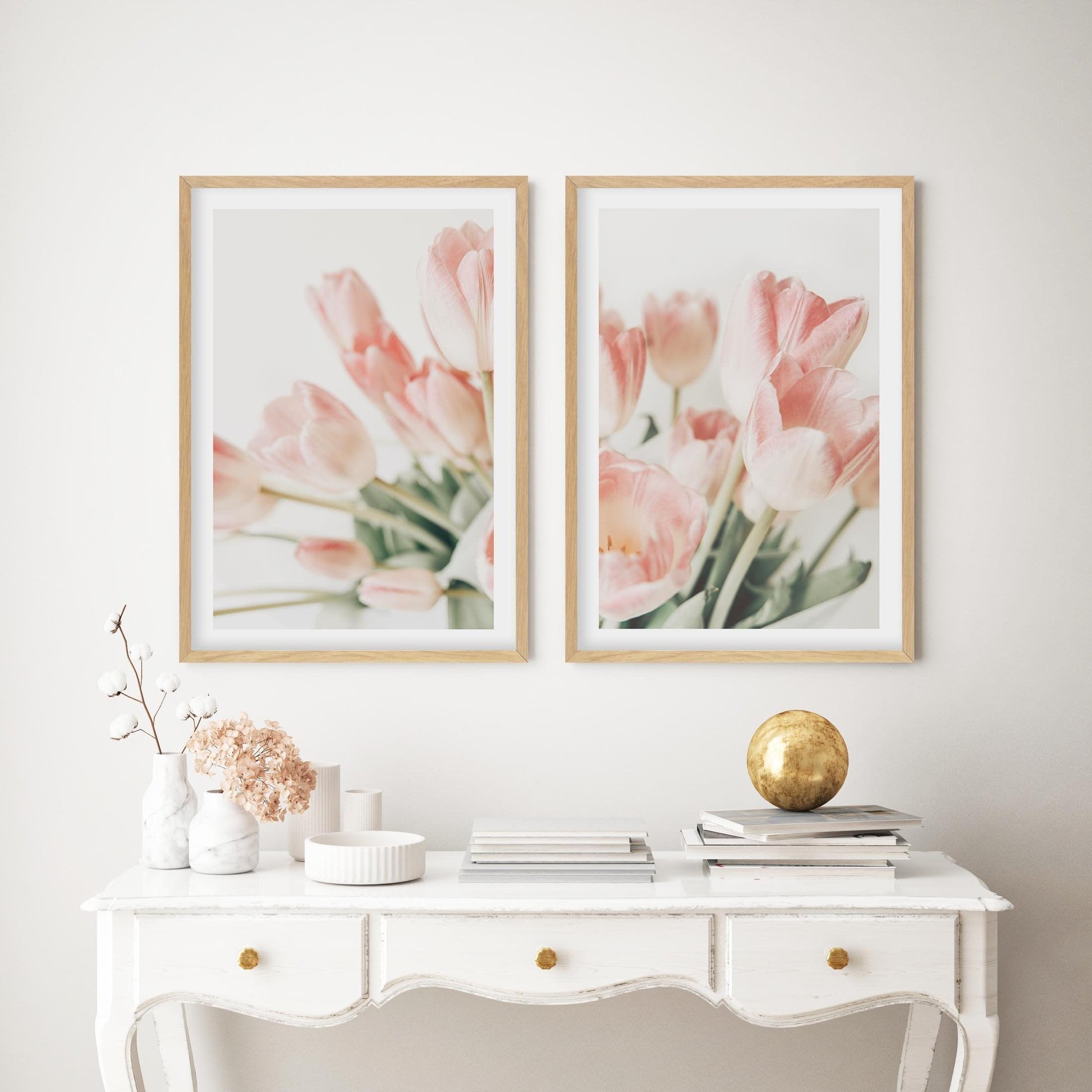 Pink Tulips I Art Print-PRINT-Olive et Oriel-Olive et Oriel-Buy-Australian-Art-Prints-Online-with-Olive-et-Oriel-Your-Artwork-Specialists-Austrailia-Decorate-With-Coastal-Photo-Wall-Art-Prints-From-Our-Beach-House-Artwork-Collection-Fine-Poster-and-Framed-Artwork