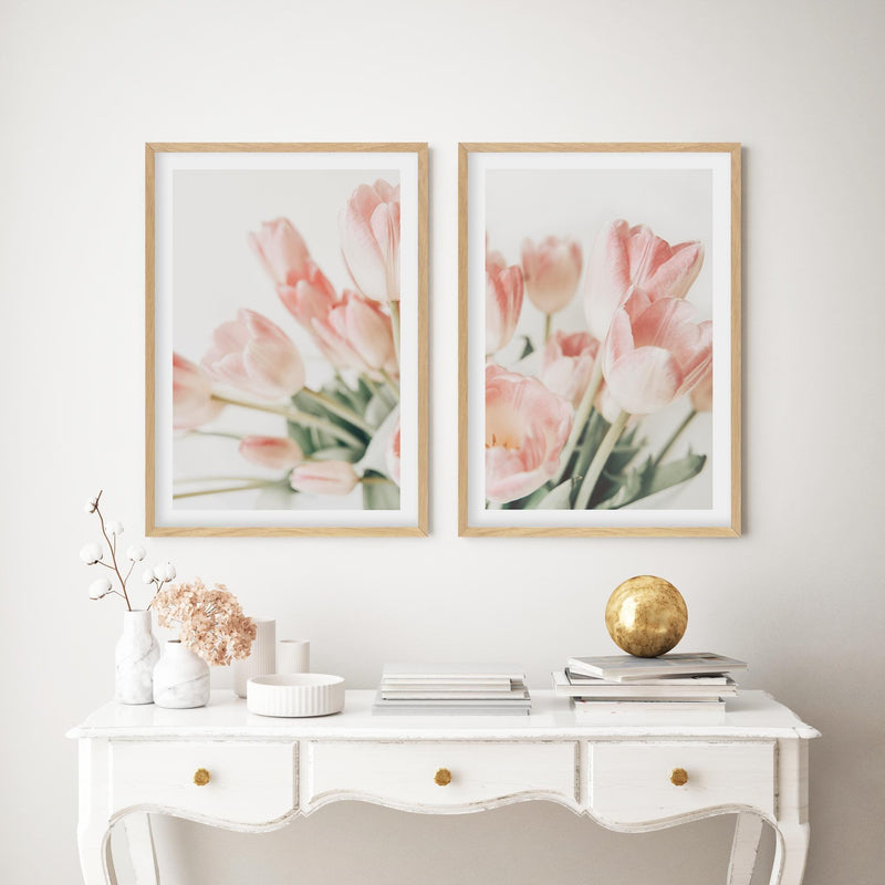 Pink Tulips II Art Print-PRINT-Olive et Oriel-Olive et Oriel-Buy-Australian-Art-Prints-Online-with-Olive-et-Oriel-Your-Artwork-Specialists-Austrailia-Decorate-With-Coastal-Photo-Wall-Art-Prints-From-Our-Beach-House-Artwork-Collection-Fine-Poster-and-Framed-Artwork