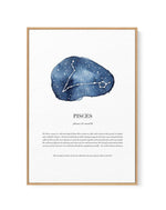 Pisces | Watercolour Zodiac | Framed Canvas-CANVAS-You can shop wall art online with Olive et Oriel for everything from abstract art to fun kids wall art. Our beautiful modern art prints and canvas art are available from large canvas prints to wall art paintings and our proudly Australian artwork collection offers only the highest quality framed large wall art and canvas art Australia - You can buy fashion photography prints or Hampton print posters and paintings on canvas from Olive et Oriel an