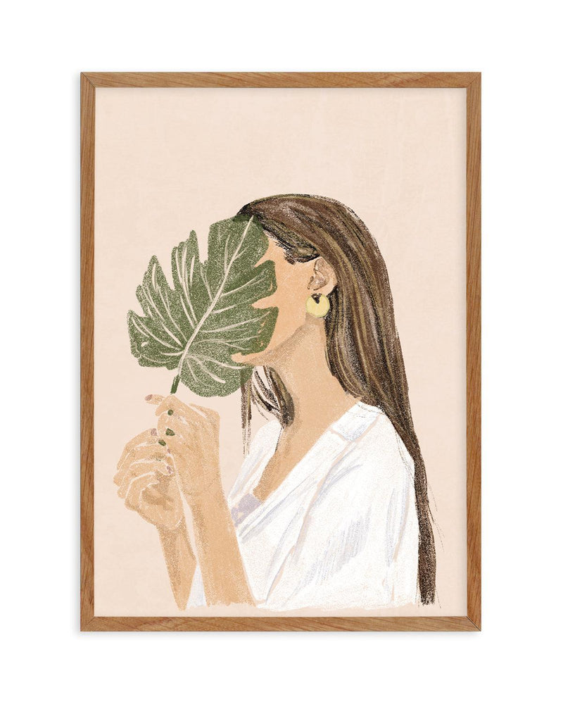 Plant Lover II Art Print-PRINT-Olive et Oriel-Olive et Oriel-50x70 cm | 19.6" x 27.5"-Walnut-With White Border-Buy-Australian-Art-Prints-Online-with-Olive-et-Oriel-Your-Artwork-Specialists-Austrailia-Decorate-With-Coastal-Photo-Wall-Art-Prints-From-Our-Beach-House-Artwork-Collection-Fine-Poster-and-Framed-Artwork