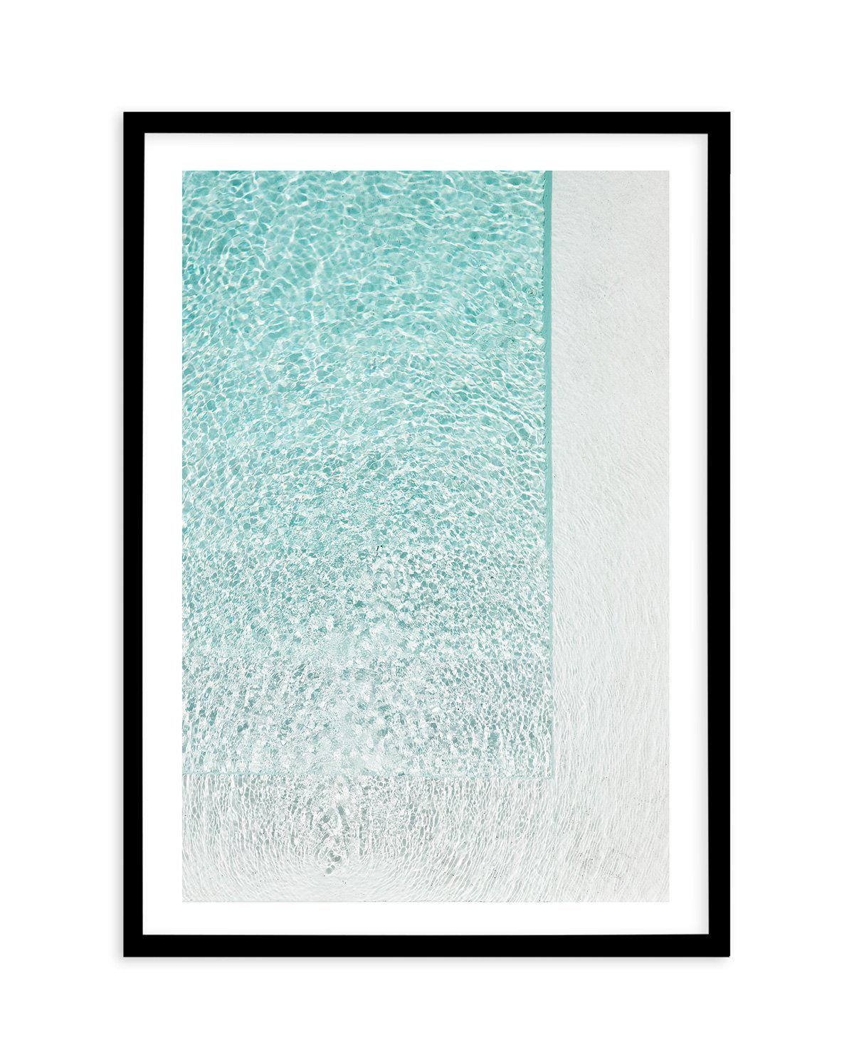 Pool Breeze Art Print-PRINT-Olive et Oriel-Olive et Oriel-A5 | 5.8" x 8.3" | 14.8 x 21cm-Black-With White Border-Buy-Australian-Art-Prints-Online-with-Olive-et-Oriel-Your-Artwork-Specialists-Austrailia-Decorate-With-Coastal-Photo-Wall-Art-Prints-From-Our-Beach-House-Artwork-Collection-Fine-Poster-and-Framed-Artwork