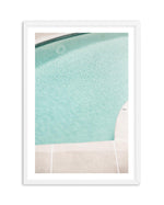 Pool Curves Art Print-PRINT-Olive et Oriel-Olive et Oriel-A5 | 5.8" x 8.3" | 14.8 x 21cm-White-With White Border-Buy-Australian-Art-Prints-Online-with-Olive-et-Oriel-Your-Artwork-Specialists-Austrailia-Decorate-With-Coastal-Photo-Wall-Art-Prints-From-Our-Beach-House-Artwork-Collection-Fine-Poster-and-Framed-Artwork