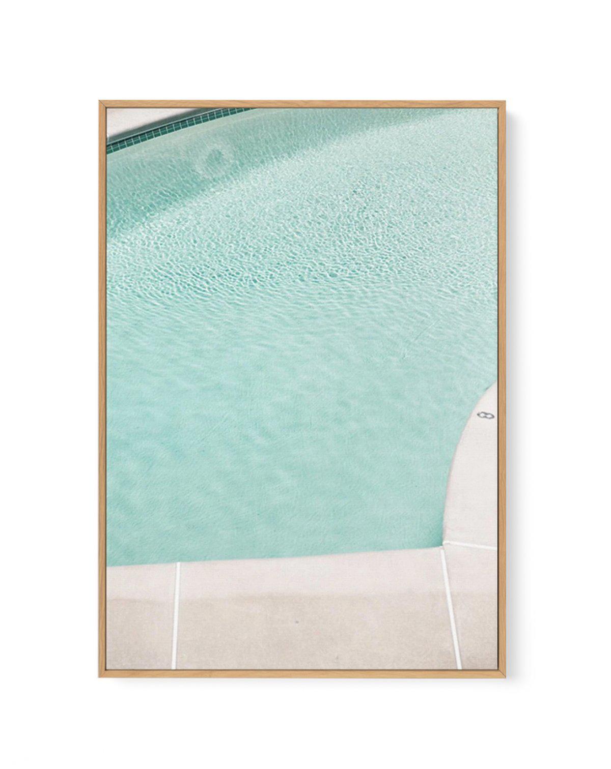 Pool Curves | Framed Canvas-CANVAS-You can shop wall art online with Olive et Oriel for everything from abstract art to fun kids wall art. Our beautiful modern art prints and canvas art are available from large canvas prints to wall art paintings and our proudly Australian artwork collection offers only the highest quality framed large wall art and canvas art Australia - You can buy fashion photography prints or Hampton print posters and paintings on canvas from Olive et Oriel and have them deli