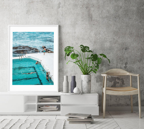 Pool of Men Art Print-PRINT-Olive et Oriel-Olive et Oriel-Buy-Australian-Art-Prints-Online-with-Olive-et-Oriel-Your-Artwork-Specialists-Austrailia-Decorate-With-Coastal-Photo-Wall-Art-Prints-From-Our-Beach-House-Artwork-Collection-Fine-Poster-and-Framed-Artwork