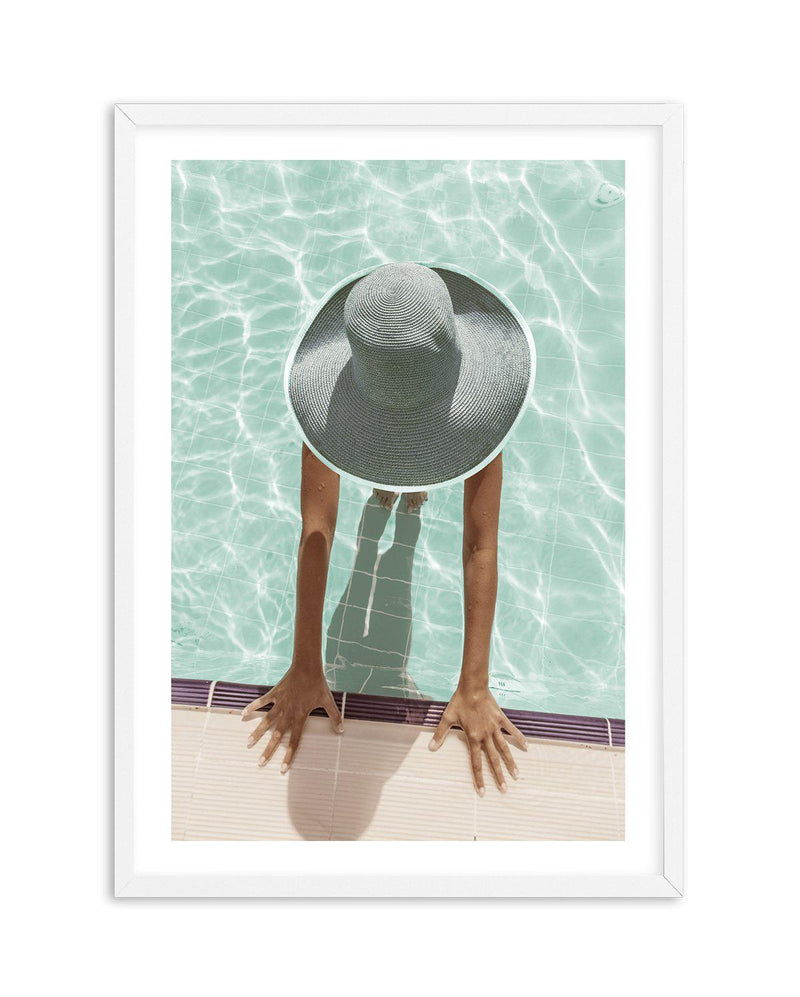 Pool Time Art Print-PRINT-Olive et Oriel-Olive et Oriel-A5 | 5.8" x 8.3" | 14.8 x 21cm-White-With White Border-Buy-Australian-Art-Prints-Online-with-Olive-et-Oriel-Your-Artwork-Specialists-Austrailia-Decorate-With-Coastal-Photo-Wall-Art-Prints-From-Our-Beach-House-Artwork-Collection-Fine-Poster-and-Framed-Artwork