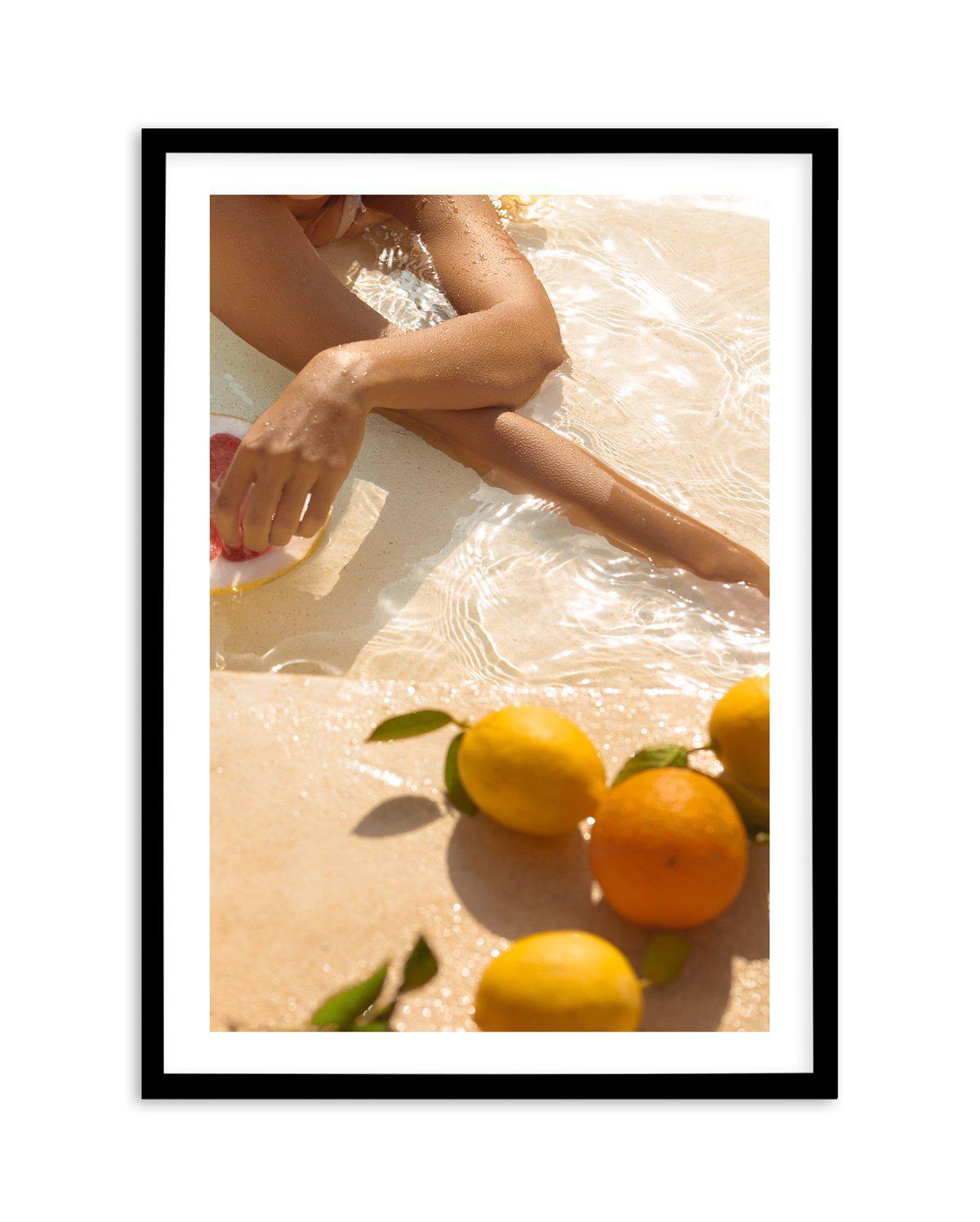 Pool Time II Art Print-PRINT-Olive et Oriel-Olive et Oriel-A5 | 5.8" x 8.3" | 14.8 x 21cm-Black-With White Border-Buy-Australian-Art-Prints-Online-with-Olive-et-Oriel-Your-Artwork-Specialists-Austrailia-Decorate-With-Coastal-Photo-Wall-Art-Prints-From-Our-Beach-House-Artwork-Collection-Fine-Poster-and-Framed-Artwork