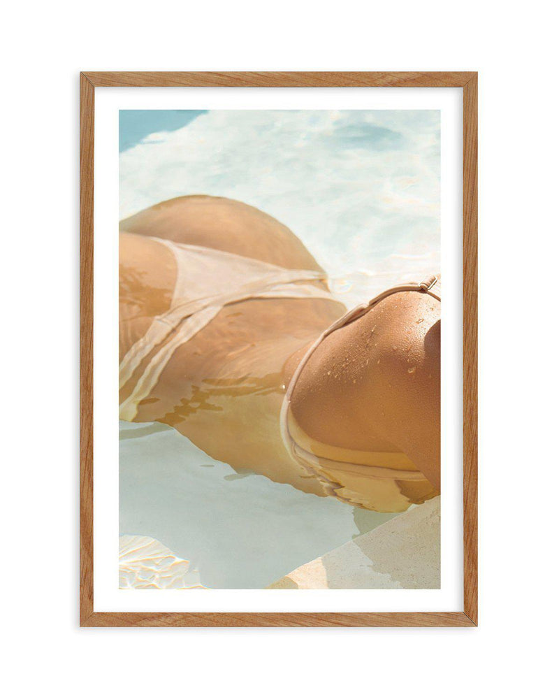 Pool Time IV Art Print-PRINT-Olive et Oriel-Olive et Oriel-50x70 cm | 19.6" x 27.5"-Walnut-With White Border-Buy-Australian-Art-Prints-Online-with-Olive-et-Oriel-Your-Artwork-Specialists-Austrailia-Decorate-With-Coastal-Photo-Wall-Art-Prints-From-Our-Beach-House-Artwork-Collection-Fine-Poster-and-Framed-Artwork