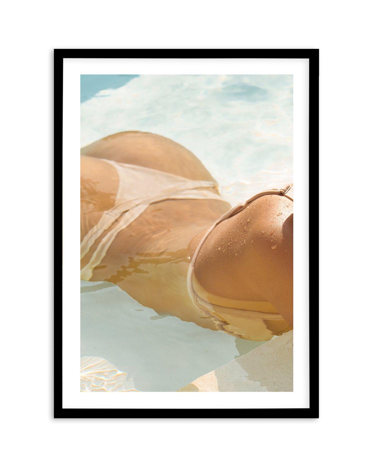 Pool Time IV Art Print-PRINT-Olive et Oriel-Olive et Oriel-A5 | 5.8" x 8.3" | 14.8 x 21cm-Black-With White Border-Buy-Australian-Art-Prints-Online-with-Olive-et-Oriel-Your-Artwork-Specialists-Austrailia-Decorate-With-Coastal-Photo-Wall-Art-Prints-From-Our-Beach-House-Artwork-Collection-Fine-Poster-and-Framed-Artwork