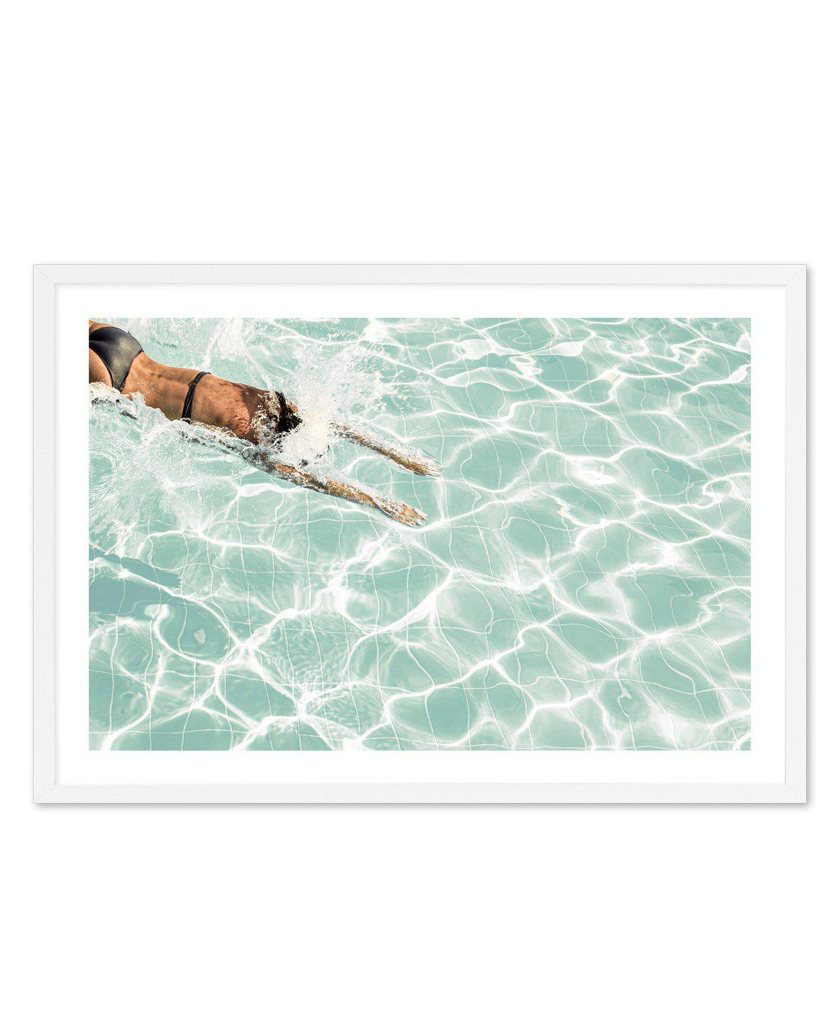 Pool Time V LS Art Print-PRINT-Olive et Oriel-Olive et Oriel-A5 | 5.8" x 8.3" | 14.8 x 21cm-White-With White Border-Buy-Australian-Art-Prints-Online-with-Olive-et-Oriel-Your-Artwork-Specialists-Austrailia-Decorate-With-Coastal-Photo-Wall-Art-Prints-From-Our-Beach-House-Artwork-Collection-Fine-Poster-and-Framed-Artwork