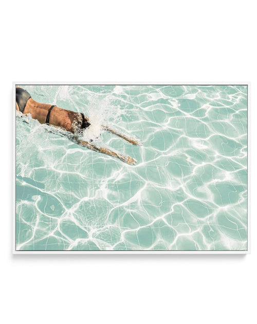 Pool Time V LS | Framed Canvas-CANVAS-You can shop wall art online with Olive et Oriel for everything from abstract art to fun kids wall art. Our beautiful modern art prints and canvas art are available from large canvas prints to wall art paintings and our proudly Australian artwork collection offers only the highest quality framed large wall art and canvas art Australia - You can buy fashion photography prints or Hampton print posters and paintings on canvas from Olive et Oriel and have them d