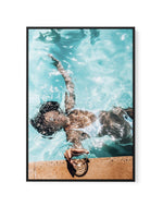 Poolside Bliss | Framed Canvas-CANVAS-You can shop wall art online with Olive et Oriel for everything from abstract art to fun kids wall art. Our beautiful modern art prints and canvas art are available from large canvas prints to wall art paintings and our proudly Australian artwork collection offers only the highest quality framed large wall art and canvas art Australia - You can buy fashion photography prints or Hampton print posters and paintings on canvas from Olive et Oriel and have them d