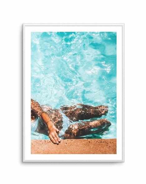 Poolside Bliss II Art Print-PRINT-Olive et Oriel-Olive et Oriel-A5 | 5.8" x 8.3" | 14.8 x 21cm-Unframed Art Print-With White Border-Buy-Australian-Art-Prints-Online-with-Olive-et-Oriel-Your-Artwork-Specialists-Austrailia-Decorate-With-Coastal-Photo-Wall-Art-Prints-From-Our-Beach-House-Artwork-Collection-Fine-Poster-and-Framed-Artwork