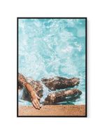 Poolside Bliss II | Framed Canvas-CANVAS-You can shop wall art online with Olive et Oriel for everything from abstract art to fun kids wall art. Our beautiful modern art prints and canvas art are available from large canvas prints to wall art paintings and our proudly Australian artwork collection offers only the highest quality framed large wall art and canvas art Australia - You can buy fashion photography prints or Hampton print posters and paintings on canvas from Olive et Oriel and have the