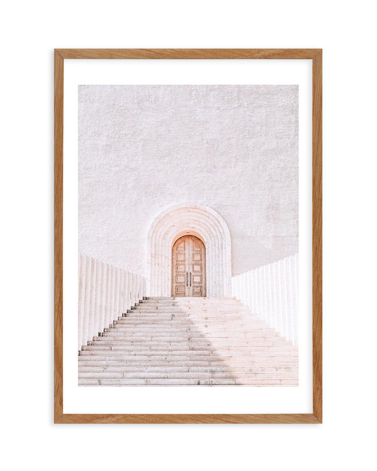 Porte de Lumiere Art Print-PRINT-Olive et Oriel-Olive et Oriel-50x70 cm | 19.6" x 27.5"-Walnut-With White Border-Buy-Australian-Art-Prints-Online-with-Olive-et-Oriel-Your-Artwork-Specialists-Austrailia-Decorate-With-Coastal-Photo-Wall-Art-Prints-From-Our-Beach-House-Artwork-Collection-Fine-Poster-and-Framed-Artwork