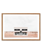 Prada Marfa | Texas Art Print-PRINT-Olive et Oriel-Olive et Oriel-50x70 cm | 19.6" x 27.5"-Walnut-With White Border-Buy-Australian-Art-Prints-Online-with-Olive-et-Oriel-Your-Artwork-Specialists-Austrailia-Decorate-With-Coastal-Photo-Wall-Art-Prints-From-Our-Beach-House-Artwork-Collection-Fine-Poster-and-Framed-Artwork
