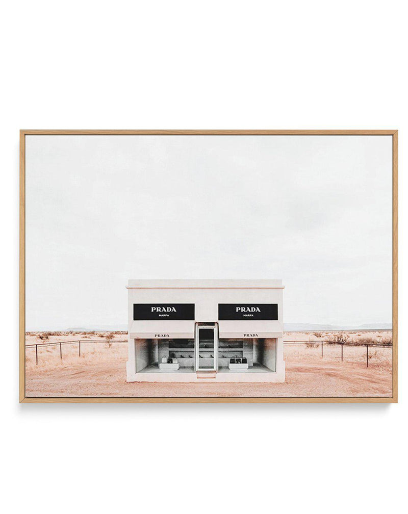 Prada Marfa | Texas | Framed Canvas-CANVAS-You can shop wall art online with Olive et Oriel for everything from abstract art to fun kids wall art. Our beautiful modern art prints and canvas art are available from large canvas prints to wall art paintings and our proudly Australian artwork collection offers only the highest quality framed large wall art and canvas art Australia - You can buy fashion photography prints or Hampton print posters and paintings on canvas from Olive et Oriel and have t