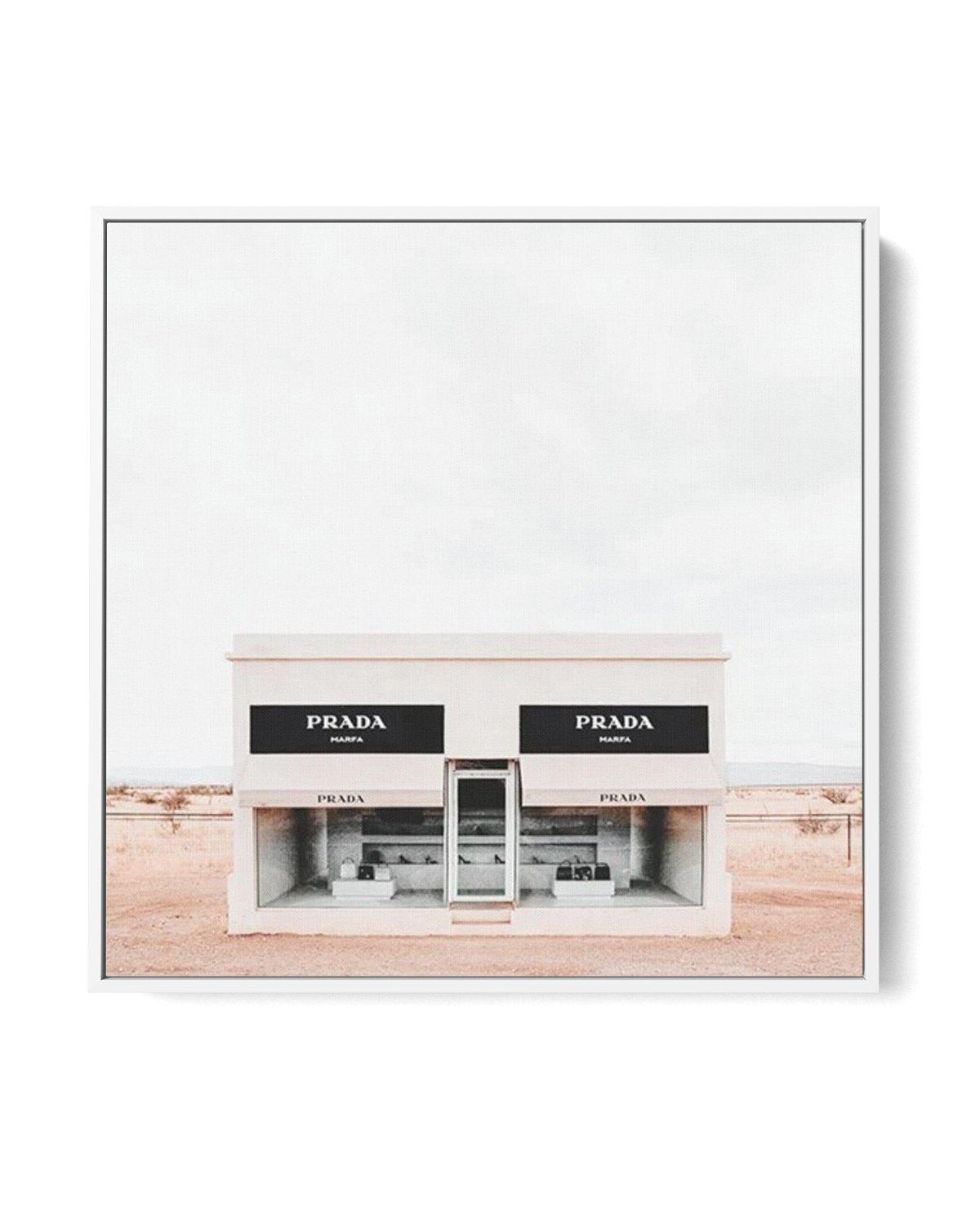 Prada Marfa | Texas SQ | Framed Canvas-CANVAS-You can shop wall art online with Olive et Oriel for everything from abstract art to fun kids wall art. Our beautiful modern art prints and canvas art are available from large canvas prints to wall art paintings and our proudly Australian artwork collection offers only the highest quality framed large wall art and canvas art Australia - You can buy fashion photography prints or Hampton print posters and paintings on canvas from Olive et Oriel and hav