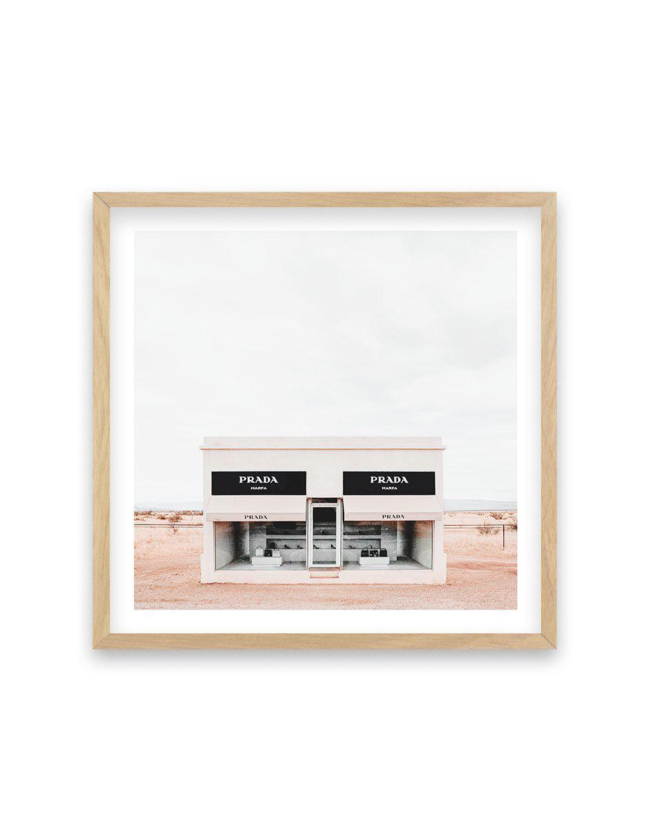 Prada Marfa | Texas SQ | Framed Canvas-CANVAS-You can shop wall art online with Olive et Oriel for everything from abstract art to fun kids wall art. Our beautiful modern art prints and canvas art are available from large canvas prints to wall art paintings and our proudly Australian artwork collection offers only the highest quality framed large wall art and canvas art Australia - You can buy fashion photography prints or Hampton print posters and paintings on canvas from Olive et Oriel and hav