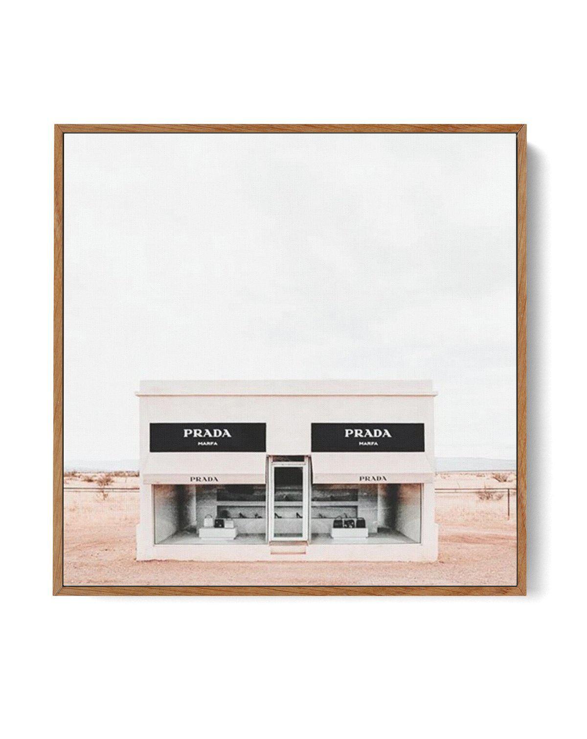 Prada Marfa | Texas SQ | Framed Canvas-CANVAS-You can shop wall art online with Olive et Oriel for everything from abstract art to fun kids wall art. Our beautiful modern art prints and canvas art are available from large canvas prints to wall art paintings and our proudly Australian artwork collection offers only the highest quality framed large wall art and canvas art Australia - You can buy fashion photography prints or Hampton print posters and paintings on canvas from Olive et Oriel and hav