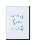 Pray for Surf | 3 Colour Options | Framed Canvas-CANVAS-You can shop wall art online with Olive et Oriel for everything from abstract art to fun kids wall art. Our beautiful modern art prints and canvas art are available from large canvas prints to wall art paintings and our proudly Australian artwork collection offers only the highest quality framed large wall art and canvas art Australia - You can buy fashion photography prints or Hampton print posters and paintings on canvas from Olive et Ori