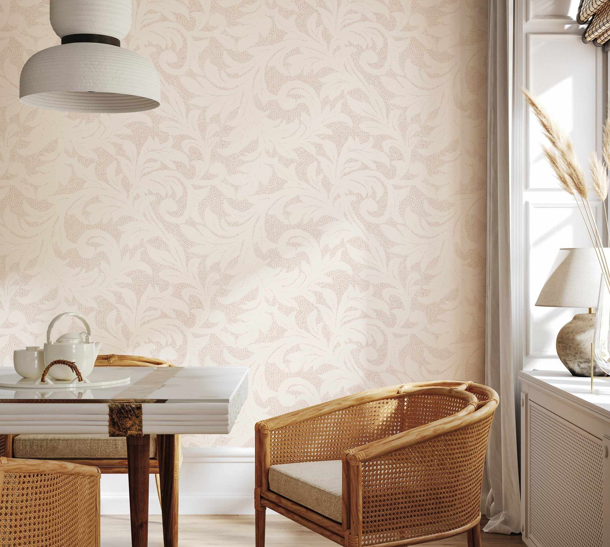 Provence in Sand Wallpaper - Olive et Oriel