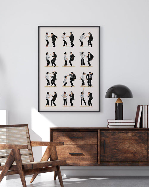 Pulp Fiction II | Draw Me A Song Collection Art Print-PRINT-Olive et Oriel-Olive et Oriel-Buy-Australian-Art-Prints-Online-with-Olive-et-Oriel-Your-Artwork-Specialists-Austrailia-Decorate-With-Coastal-Photo-Wall-Art-Prints-From-Our-Beach-House-Artwork-Collection-Fine-Poster-and-Framed-Artwork