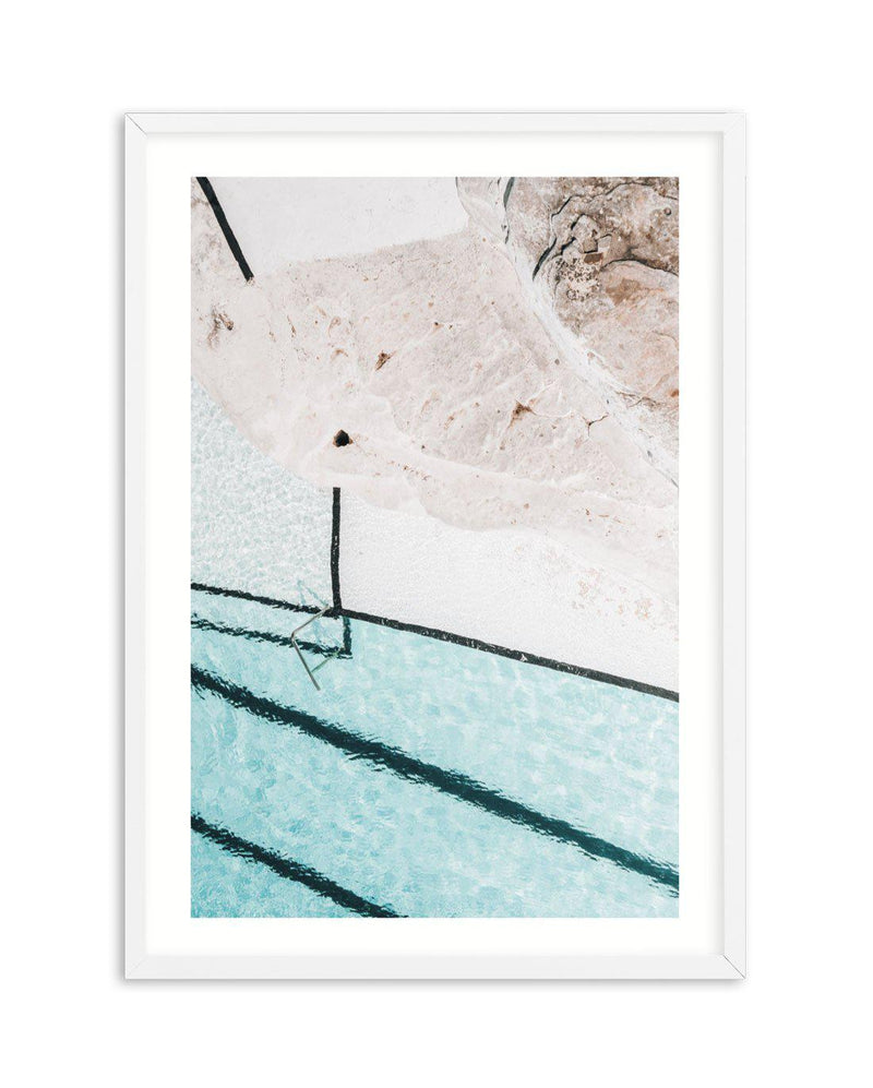 Quick Dip | Bondi Art Print-PRINT-Olive et Oriel-Olive et Oriel-A4 | 8.3" x 11.7" | 21 x 29.7cm-White-With White Border-Buy-Australian-Art-Prints-Online-with-Olive-et-Oriel-Your-Artwork-Specialists-Austrailia-Decorate-With-Coastal-Photo-Wall-Art-Prints-From-Our-Beach-House-Artwork-Collection-Fine-Poster-and-Framed-Artwork
