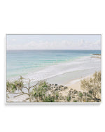 Rainbow Bay, QLD | Framed Canvas-CANVAS-You can shop wall art online with Olive et Oriel for everything from abstract art to fun kids wall art. Our beautiful modern art prints and canvas art are available from large canvas prints to wall art paintings and our proudly Australian artwork collection offers only the highest quality framed large wall art and canvas art Australia - You can buy fashion photography prints or Hampton print posters and paintings on canvas from Olive et Oriel and have them