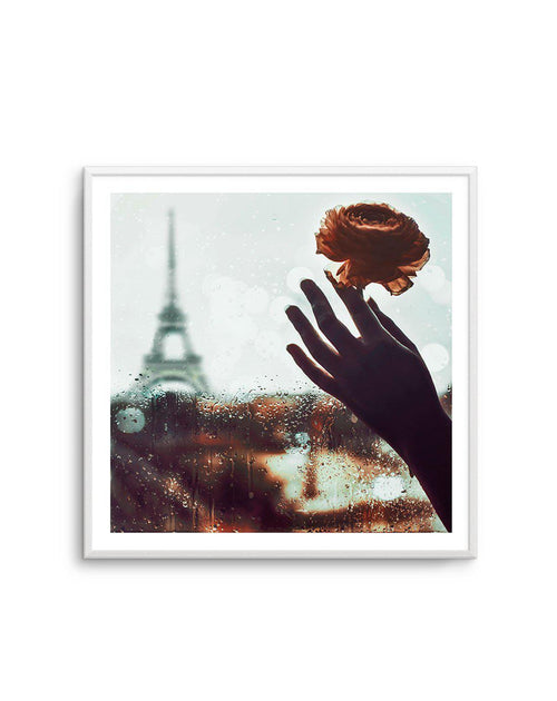 Rainy Days in Paris | SQ Art Print-PRINT-Olive et Oriel-Olive et Oriel-Buy-Australian-Art-Prints-Online-with-Olive-et-Oriel-Your-Artwork-Specialists-Austrailia-Decorate-With-Coastal-Photo-Wall-Art-Prints-From-Our-Beach-House-Artwork-Collection-Fine-Poster-and-Framed-Artwork