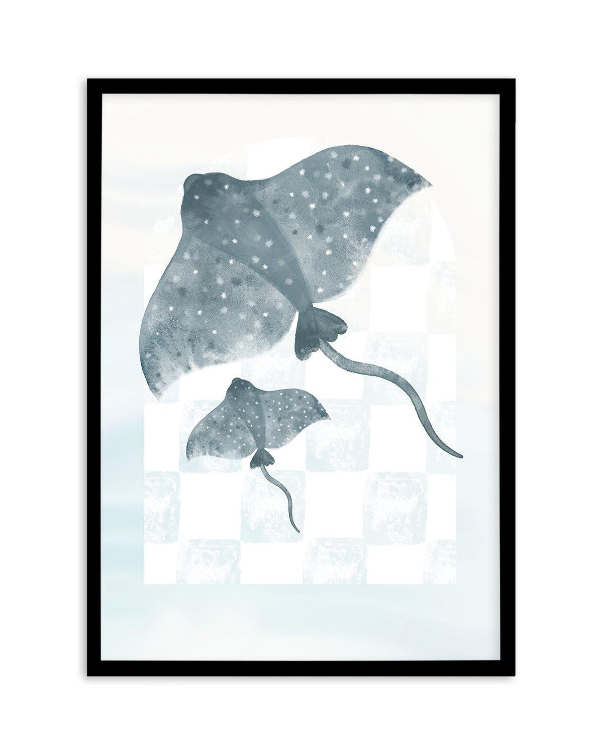 Rays Art Print-PRINT-Olive et Oriel-Olive et Oriel-A5 | 5.8" x 8.3" | 14.8 x 21cm-Black-With White Border-Buy-Australian-Art-Prints-Online-with-Olive-et-Oriel-Your-Artwork-Specialists-Austrailia-Decorate-With-Coastal-Photo-Wall-Art-Prints-From-Our-Beach-House-Artwork-Collection-Fine-Poster-and-Framed-Artwork