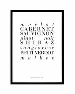 Red Wine Art Print-PRINT-Olive et Oriel-Olive et Oriel-A4 | 8.3" x 11.7" | 21 x 29.7cm-Black-With White Border-Buy-Australian-Art-Prints-Online-with-Olive-et-Oriel-Your-Artwork-Specialists-Austrailia-Decorate-With-Coastal-Photo-Wall-Art-Prints-From-Our-Beach-House-Artwork-Collection-Fine-Poster-and-Framed-Artwork