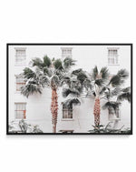 Resort de Palmas | Framed Canvas Art Print