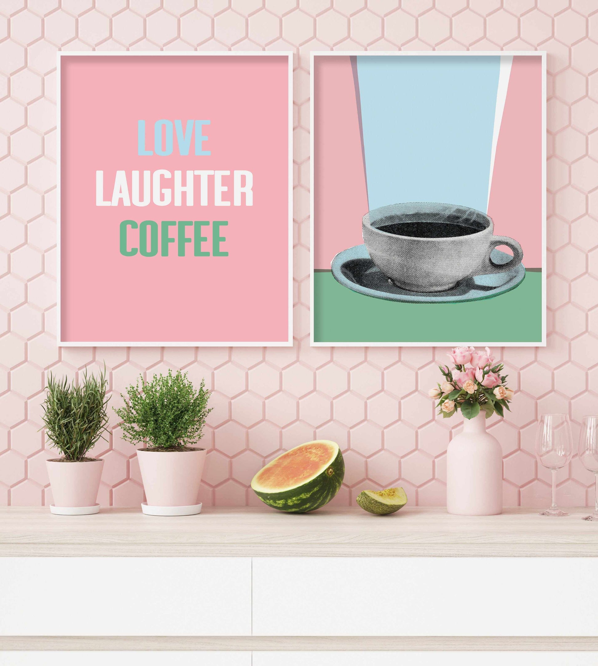 Retro Coffee Art Print-PRINT-Olive et Oriel-Olive et Oriel-Buy-Australian-Art-Prints-Online-with-Olive-et-Oriel-Your-Artwork-Specialists-Austrailia-Decorate-With-Coastal-Photo-Wall-Art-Prints-From-Our-Beach-House-Artwork-Collection-Fine-Poster-and-Framed-Artwork