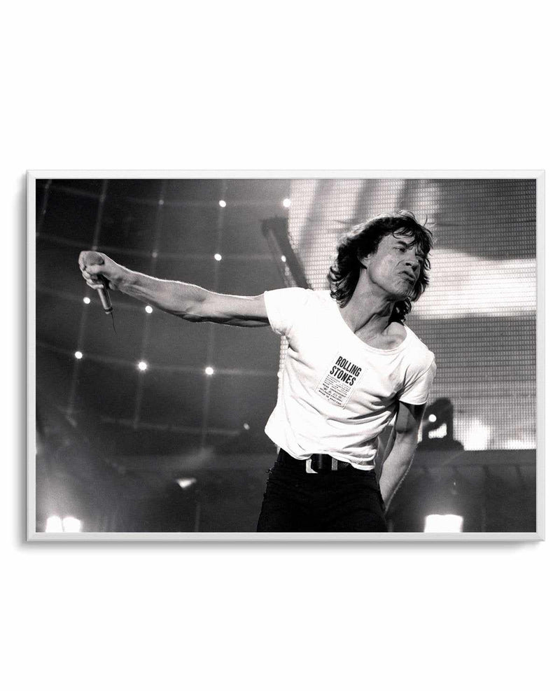 Rolling Stones I - Mick Jagger | Tony Mott Collection Art Print-PRINT-Olive et Oriel-Olive et Oriel-A5 | 5.8" x 8.3" | 14.8 x 21cm-Unframed Art Print-With White Border-Buy-Australian-Art-Prints-Online-with-Olive-et-Oriel-Your-Artwork-Specialists-Austrailia-Decorate-With-Coastal-Photo-Wall-Art-Prints-From-Our-Beach-House-Artwork-Collection-Fine-Poster-and-Framed-Artwork
