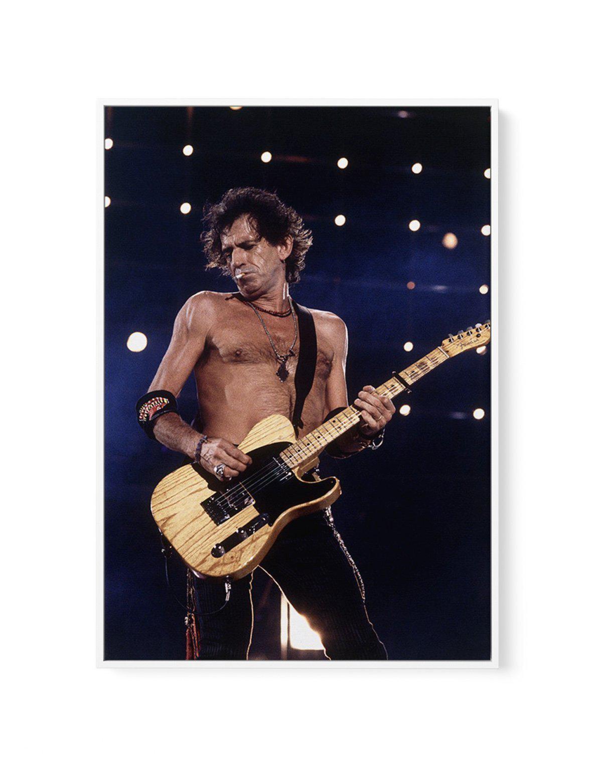 Rolling Stones II - Keith Richards | Tony Mott Collection | Framed Canvas-CANVAS-You can shop wall art online with Olive et Oriel for everything from abstract art to fun kids wall art. Our beautiful modern art prints and canvas art are available from large canvas prints to wall art paintings and our proudly Australian artwork collection offers only the highest quality framed large wall art and canvas art Australia - You can buy fashion photography prints or Hampton print posters and paintings on