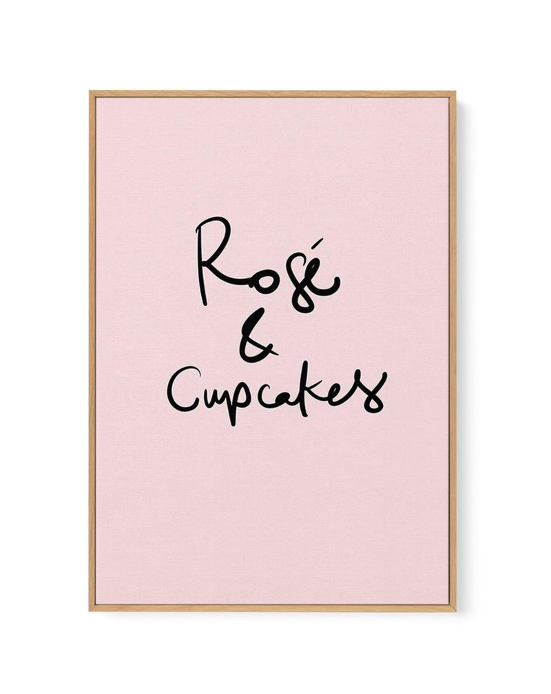 Rose & Cupcakes | Framed Canvas-CANVAS-You can shop wall art online with Olive et Oriel for everything from abstract art to fun kids wall art. Our beautiful modern art prints and canvas art are available from large canvas prints to wall art paintings and our proudly Australian artwork collection offers only the highest quality framed large wall art and canvas art Australia - You can buy fashion photography prints or Hampton print posters and paintings on canvas from Olive et Oriel and have them 
