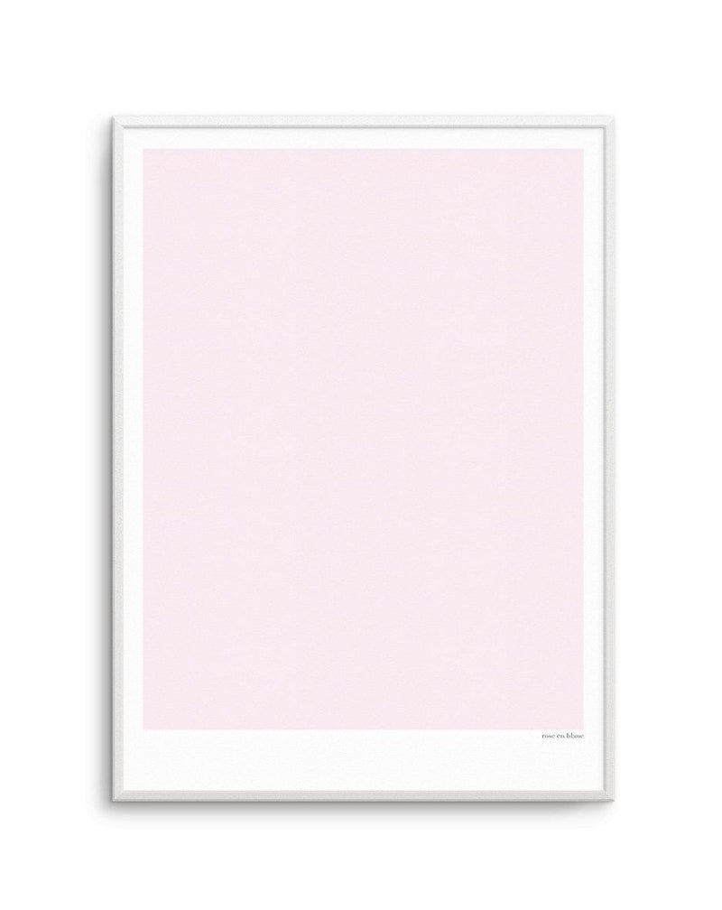Rose en Blanc Art Print-PRINT-Olive et Oriel-Olive et Oriel-A5 | 5.8" x 8.3" | 14.8 x 21cm-Unframed Art Print-With White Border-Buy-Australian-Art-Prints-Online-with-Olive-et-Oriel-Your-Artwork-Specialists-Austrailia-Decorate-With-Coastal-Photo-Wall-Art-Prints-From-Our-Beach-House-Artwork-Collection-Fine-Poster-and-Framed-Artwork