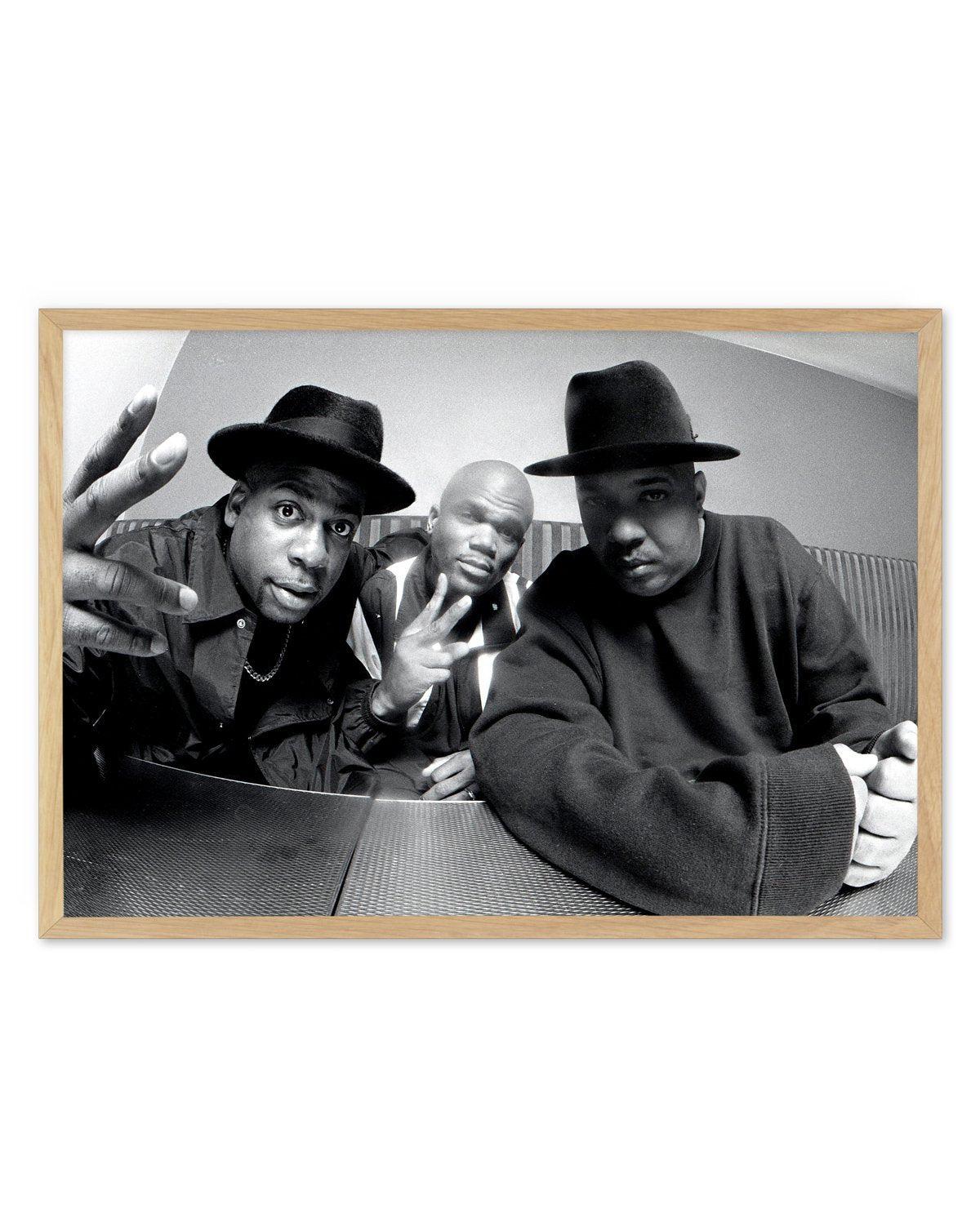 Run DMC | Tony Mott Collection Art Print-PRINT-Olive et Oriel-Olive et Oriel-A5 | 5.8" x 8.3" | 14.8 x 21cm-Oak-With White Border-Buy-Australian-Art-Prints-Online-with-Olive-et-Oriel-Your-Artwork-Specialists-Austrailia-Decorate-With-Coastal-Photo-Wall-Art-Prints-From-Our-Beach-House-Artwork-Collection-Fine-Poster-and-Framed-Artwork