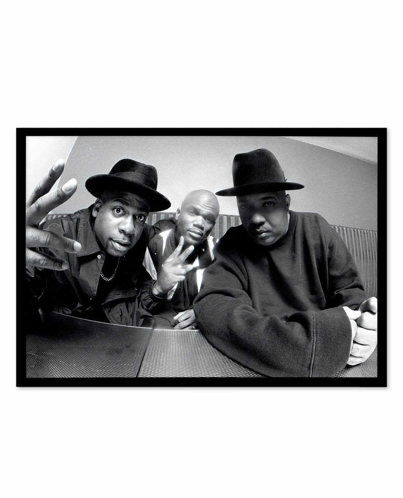 Run DMC | Tony Mott Collection Art Print-PRINT-Olive et Oriel-Olive et Oriel-A5 | 5.8" x 8.3" | 14.8 x 21cm-Black-With White Border-Buy-Australian-Art-Prints-Online-with-Olive-et-Oriel-Your-Artwork-Specialists-Austrailia-Decorate-With-Coastal-Photo-Wall-Art-Prints-From-Our-Beach-House-Artwork-Collection-Fine-Poster-and-Framed-Artwork