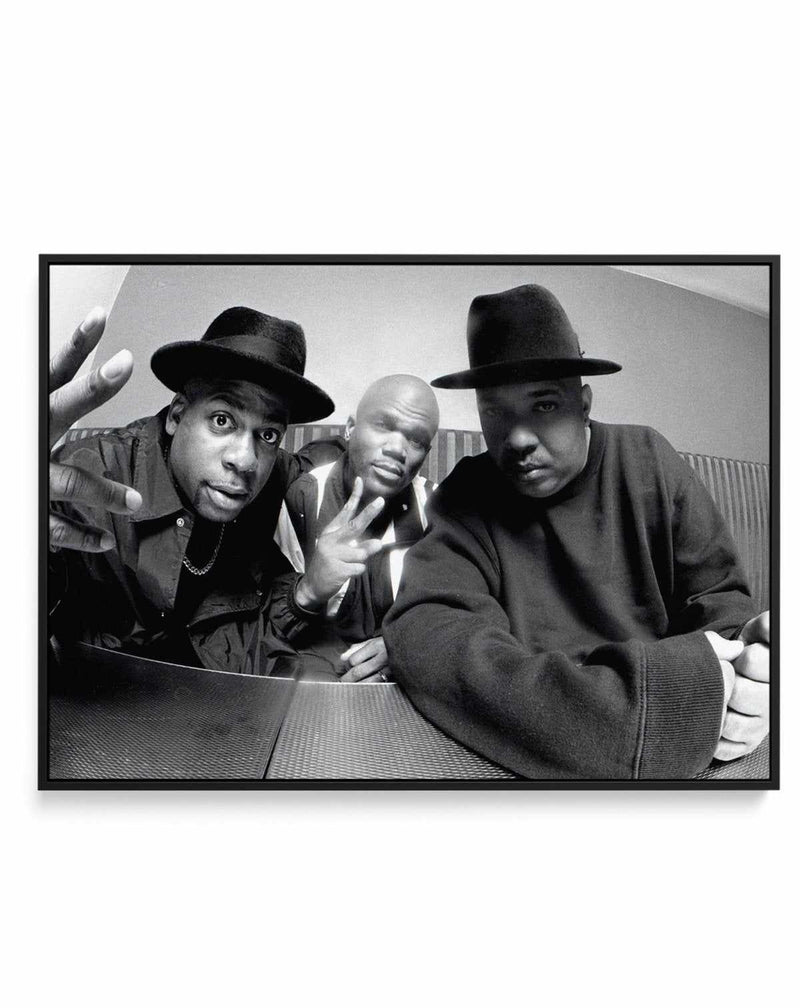 Run DMC | Tony Mott Collection | Framed Canvas-CANVAS-You can shop wall art online with Olive et Oriel for everything from abstract art to fun kids wall art. Our beautiful modern art prints and canvas art are available from large canvas prints to wall art paintings and our proudly Australian artwork collection offers only the highest quality framed large wall art and canvas art Australia - You can buy fashion photography prints or Hampton print posters and paintings on canvas from Olive et Oriel