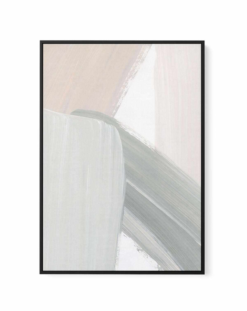 Sage Flow II | Framed Canvas Art Print