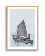 Sailing | 2 Colour Options Art Print-PRINT-Olive et Oriel-Olive et Oriel-Buy-Australian-Art-Prints-Online-with-Olive-et-Oriel-Your-Artwork-Specialists-Austrailia-Decorate-With-Coastal-Photo-Wall-Art-Prints-From-Our-Beach-House-Artwork-Collection-Fine-Poster-and-Framed-Artwork