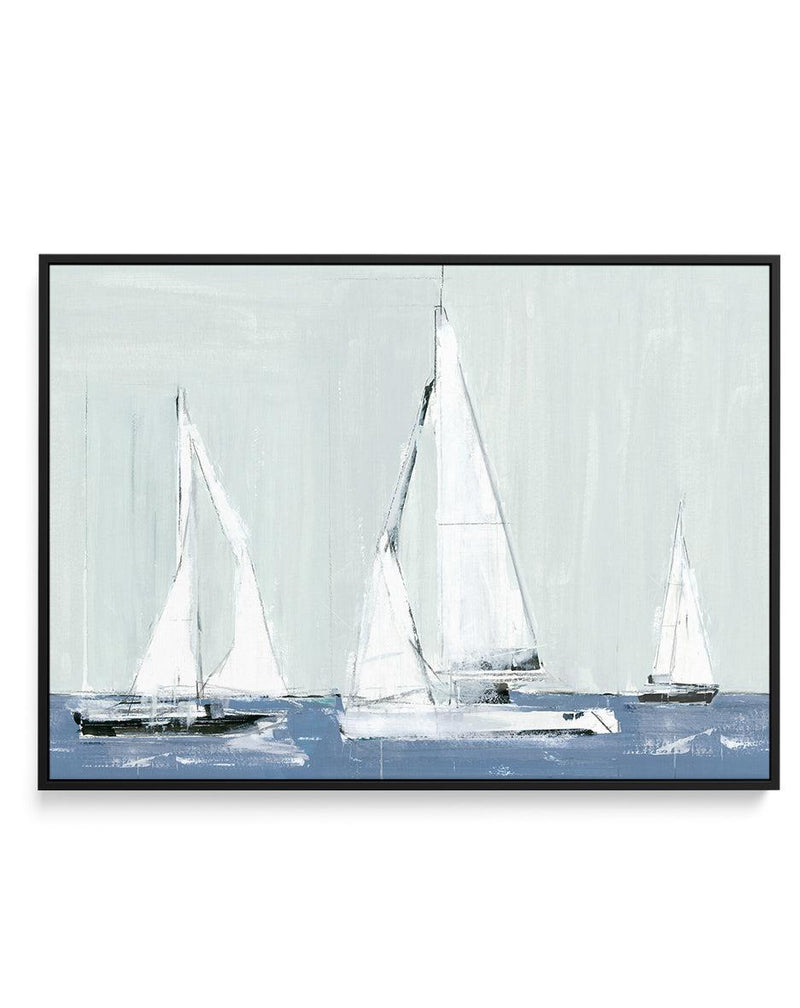 Sailing III | Framed Canvas-CANVAS-You can shop wall art online with Olive et Oriel for everything from abstract art to fun kids wall art. Our beautiful modern art prints and canvas art are available from large canvas prints to wall art paintings and our proudly Australian artwork collection offers only the highest quality framed large wall art and canvas art Australia - You can buy fashion photography prints or Hampton print posters and paintings on canvas from Olive et Oriel and have them deli