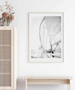 SHOP Sailing to the Sunset Regatta Yacht Boat Framed Hamptons Art Print ...