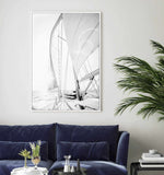 Sailing to the Sunset | Framed Canvas-CANVAS-You can shop wall art online with Olive et Oriel for everything from abstract art to fun kids wall art. Our beautiful modern art prints and canvas art are available from large canvas prints to wall art paintings and our proudly Australian artwork collection offers only the highest quality framed large wall art and canvas art Australia - You can buy fashion photography prints or Hampton print posters and paintings on canvas from Olive et Oriel and have