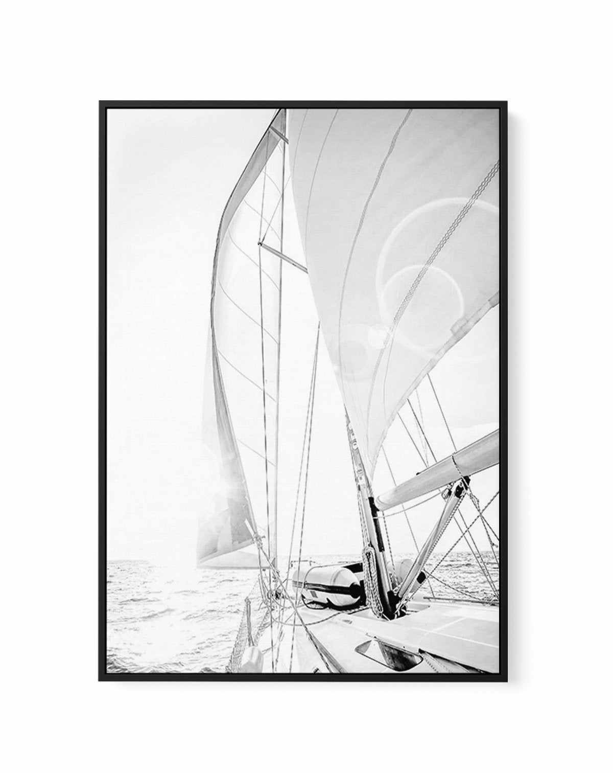 Sailing to the Sunset | Framed Canvas-CANVAS-You can shop wall art online with Olive et Oriel for everything from abstract art to fun kids wall art. Our beautiful modern art prints and canvas art are available from large canvas prints to wall art paintings and our proudly Australian artwork collection offers only the highest quality framed large wall art and canvas art Australia - You can buy fashion photography prints or Hampton print posters and paintings on canvas from Olive et Oriel and have